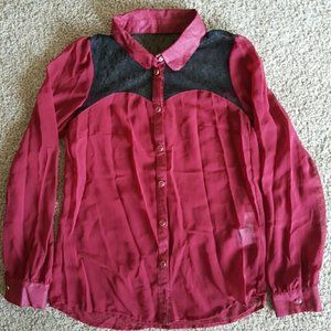 Emsexcite sheer sweetheart blouse Medium